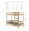 Etagenbett 180x80 Kinderbett mit Rausfallschutz & Produktbild-Vorschau 4