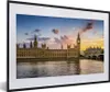 MuchoWow® MuchoWow® Gerahmtes Poster Sonnenuntergang hinter Produktbild-Vorschau 1