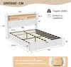 Fortuna Lai Polsterbett 140x200 cm mit LED-Aufbewahrung, Produktbild-Vorschau 7