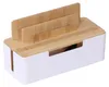 Relaxdays Kabelbox, für 2 Steckdosenleisten, Kunststoff, Produktbild-Vorschau 7