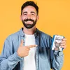 Wolf Parkscheibe mit Spruch Was gibt‘s da zu glotzen Produktbild-Vorschau 7