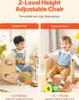 VEVOR Montessori-Tisch- und Stuhl-Satz, Holz, für Kinder Produktbild-Vorschau 5