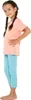 Celodoro Kinder Leggings (3/4 Capri) - Hellblau 134-140 Produktbild-Vorschau 2