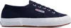 A single navy blue Superga sneaker is shown from the side against a white background. Produktbild-Vorschau