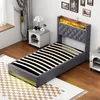 MODFU Boxspringbett 90×200 mit bettkasten,Polsterbett mit Produktbild-Vorschau 10