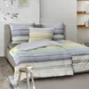 Irisette Seersucker Bettwäsche Easy 8706 blau 135x200 cm + Produktbild-Vorschau 5