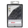A set of Bosch wood drill bits in a clear plastic case, displayed against a white background. Náhled obrázku produktu