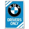 Nostalgic-Art - Carte postale en métal - BMW - BMW Drivers Voir les images du produit 1