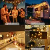 5M 50 LED Kugel Lichterkette Batterie Innen Garten Party Produktbild-Vorschau 6