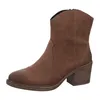 Rieker Damen Stiefelette Cowboy Boot Blockabsatz Western Produktbild-Vorschau 1