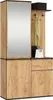 BDW, ENTRO Flurgarderobe-Set mit Spiegelschrank, Produktbild-Vorschau 4