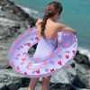 Swim Essentials Schwimmring – Lila – Herzchen Produktbild-Vorschau 3