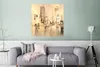 MuchoWow® Poster Gemälde - Öl - Abstrakt - Skyline 75x75 cm Produktbild-Vorschau 5