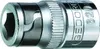 GEDORE 620 Bit-Adapter 1/4" skt - 1/4" vkt, 1649329 Produktbild-Vorschau 1