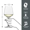 Set di bicchieri Schott Zwiesel Tulip, 8 pezzi, 4 bicchieri Anteprima dell’immagine prodotto 5