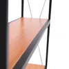 Nástěnný závěsný stojan na víno 3 Tier Bottle Rack Black Náhled obrázku produktu 8