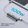 Unitek Aktiver Hub Usb-C 2X Hdmi 4K  Rj45  Pd 100W Produktbild-Vorschau 5
