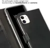 Selencia Genuine Leather Bookcase dla Apple iPhone 11 - Podgląd zdjęcia produktu 3