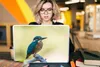 MuchoWow® Laptop Aufkleber Sticker Cover Eisvogel - Zweig - Produktbild-Vorschau 5