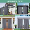 2 Stück Outdoor Vorhang Blickdicht Wasserdicht Vorhänge Produktbild-Vorschau 6