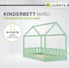 Juskys Kinderbett Marli 90 x 200 cm - Rausfallschutz, Produktbild-Vorschau 2