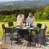 di volio Gartentisch Ravello ø 150 cm, rund - schwarz - Produktbild-Vorschau 14