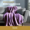 Koc z mikrofibry Lavea® 150 x 200 cm, puszysty i miękki, Podgląd zdjęcia produktu 2
