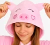 Pigiama Onesie Kigurumi Costume Travestimento Rosa Maiale Anteprima dell’immagine prodotto 6