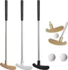 1 Set Mini-Golf-Putterschläger mit 2 Golfbällen, TPR-Griff, Produktbild-Vorschau 7