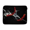 MuchoWow® Laptop Hülle 17 Zoll Laptoptasche Chilischote - Produktbild-Vorschau 1
