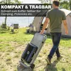 Outsunny Tragbarer Gasgrill 1-Brenner 5kW Grillwagen mit Produktbild-Vorschau 4