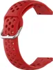 BStrap Silicone Dots Armband für Huawei Watch GT3 46mm, red Produktbild-Vorschau 1