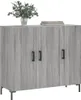 vidaXL Príborník Grey Sonoma 90x34x80 cm odvodený výrobok z Náhľad obrázku produktu 3
