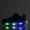 Skechers Skechers Meteor Lights Modrý Náhled obrázku produktu 11