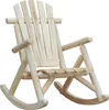 A light-colored wooden rocking chair is shown against a white background. Náhled obrázku produktu