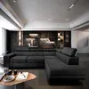 Masseno Ecksofa NOLA R-S mit Schlaffunktion L-Form, Sofa Produktbild-Vorschau 11