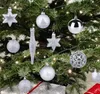 Weihnachtskugeln 116er Set Christbaumkugeln Silber Produktbild-Vorschau 6