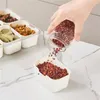 Geteilte Servierschale mit Griff, 8 Fächer Snack-Box Produktbild-Vorschau 4