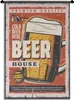 MuchoWow® Wandteppich Wandbehang Mannshöhle - Bier - Produktbild-Vorschau 1