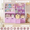 Drewniany regał dla dzieci do przechowywania zabawek – Podgląd zdjęcia produktu 3