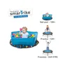 Collage of a baby playing in a ball pit and children on trampolines, showcasing a 3-in-1 activity center. Anteprima dell’immagine prodotto