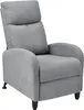A light gray recliner chair is shown from a side-angle against a white background. Produktbild-Vorschau