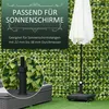Outsunny Sonnenschirmständer mit Roller befüllbar bis 20 kg Produktbild-Vorschau 6