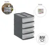 Rotho Schubladenbox Tower XS SYSTEMIX mit 4 Schubladen je Produktbild-Vorschau 3