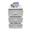 Comodino da ingresso a 3 cassetti, altezza 63 cm, bianco Anteprima dell’immagine prodotto 3