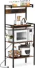 A multi-tiered kitchen shelf unit holding various kitchen appliances and items. Podgląd zdjęcia produktu