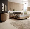 Schlafzimmer Nachttische mit Paneel inkl. LED Beleuchtung Produktbild-Vorschau 5