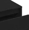 vidaXL Lavice se zásuvkami černá 80 x 40 x 45 cm materiál Náhled obrázku produktu 8