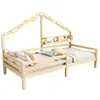 MODFU Kinderbetten Hausbett 90x200 cm Einzelbett mit Produktbild-Vorschau 8