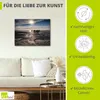 ARTland Leinwandbild Freiheit am Meer Größe: 80x60 cm Produktbild-Vorschau 2